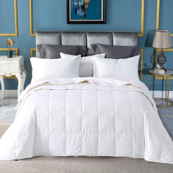 Globon NWT Duck Down Extra Lightweight Comforter King Size - Picture 1 of 12